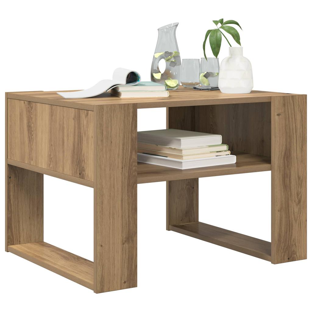 Coffee Table Artisan Oak 66 X 53 X 45 Cm Particleboard