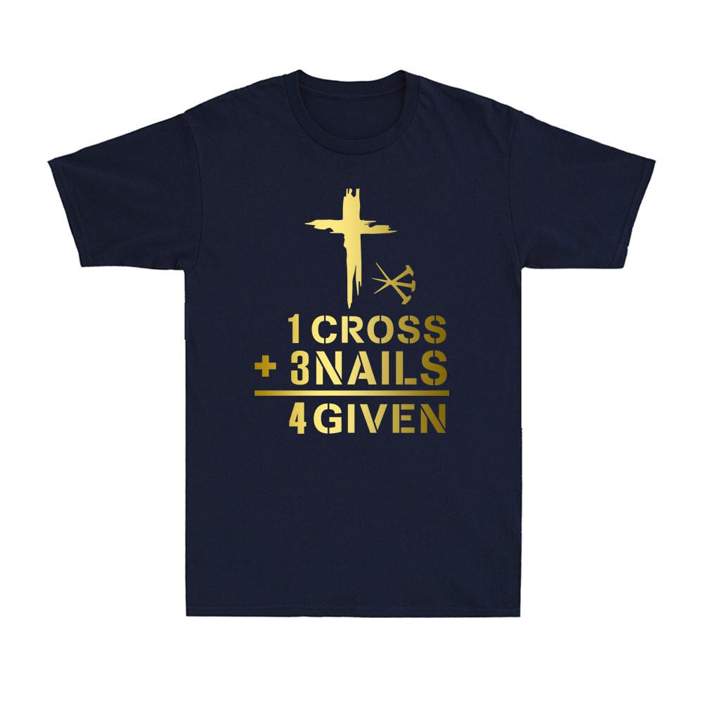 Christianity Jesus Cross Faith Bible Religious Funny Gift Unisexs Cotton Tshirt