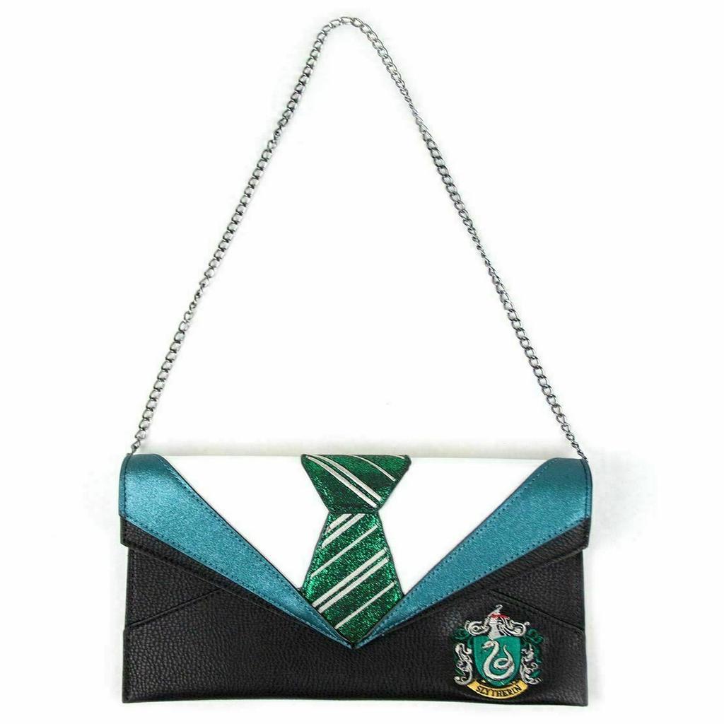 Danielle Nicole Womens / Ladies Slytherin Uniform Harry Potter Clutch