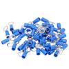 50Pcs Insulated Ring Terminals Electrical Wire Crimp Connectors Copper AWG14?12 RV5.5?8
