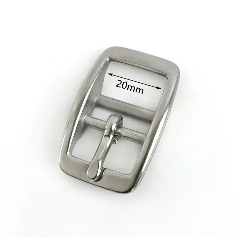 2/5 Stück massive Messing-Gürtelschnalle 304 Edelstahl-Taschen-Steckschloss Versteller Hosenbund Schieber Schnalle DIY Lederhandwerk Zubehör