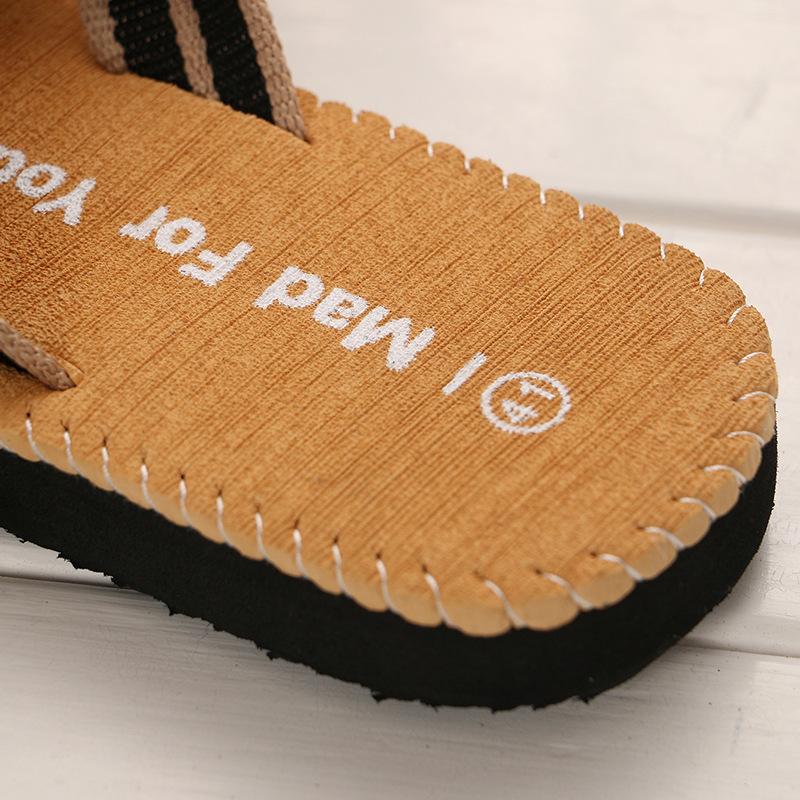 Erkekler Yaz Flip Flop plaj sandaletleri Kaymaz Kapalı Açık Rahat Düz Ayakkabı Erkekler Için Yüksek Kaliteli Ev Terlik