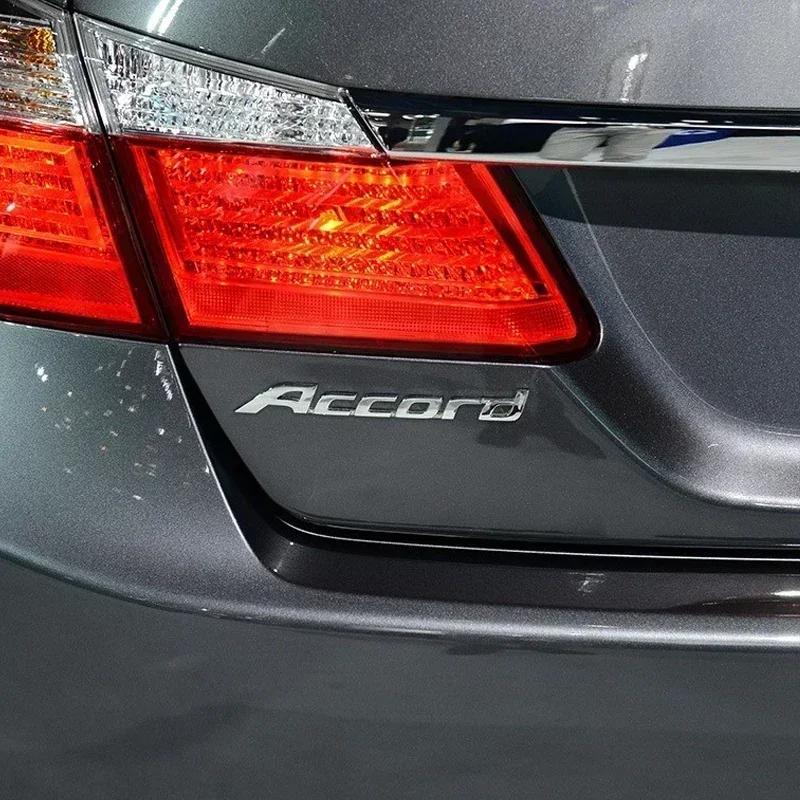 1pcs ABS Car Trunk Rear Logo Stickers Letter Decals for Honda CR-V STEPWGN Civic Accord City XR-V Envix ODYSSEY VEZEL Fit TR6