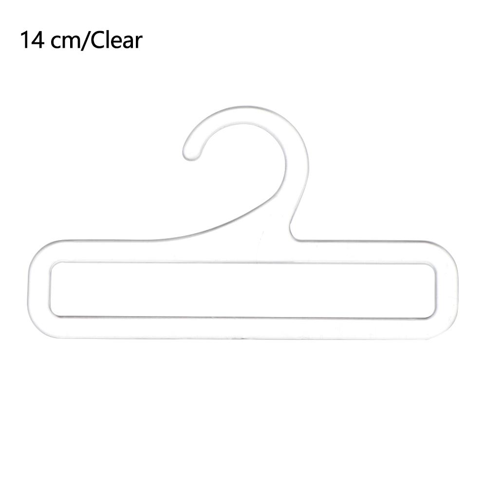 10 ST 14cm/17cm Minigalge Rektangulär Halkfri Förtjockad Sjal Halsdukshängare Plast Torkställ Hemma Mini Förvaringshållare