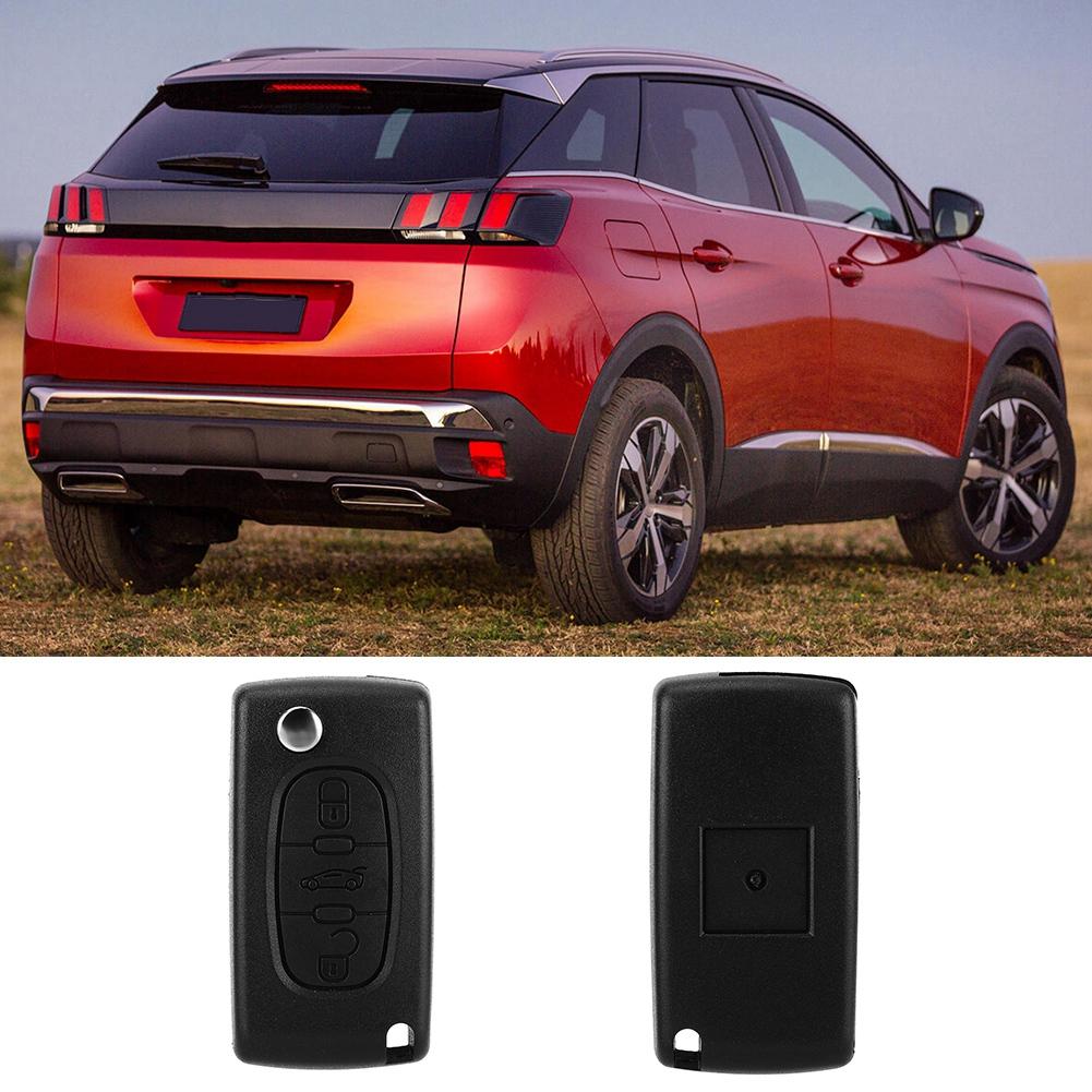 3 Button PCF7941 Chip 434MHz Car Keyless Entry Remote Control Key Fob Fit for Peugeot Citroen