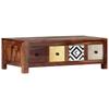 Day and Night - Day and Night Solid Sheesham Wood Coffee Table 90x50x30 Cm