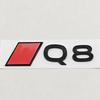 2026 NEW 3D ABS Car Styling logo A3 A4 Q3 Q5 Rear Trunk Badge Emblem Sticker For Audi A3 A4 A5 A6 A7 A8 Q3 Q5 Q7 Q8 Auto Accessories