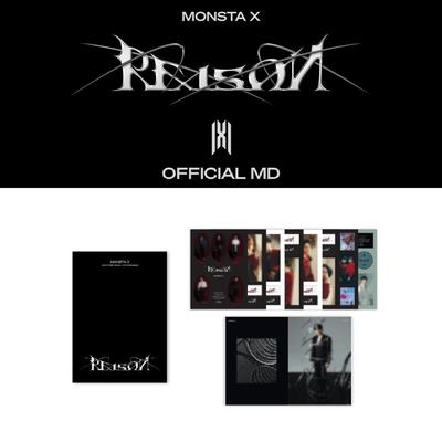 MONSTA X POP-UP STORE REASON Mini-Fotobuch + Stickerbuch