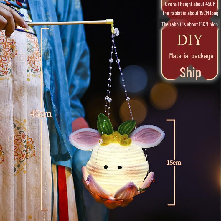 DIY Lotus Rose Lantern Kit - New Year Festival Twist Sticks & School Flower Palace Lanterns