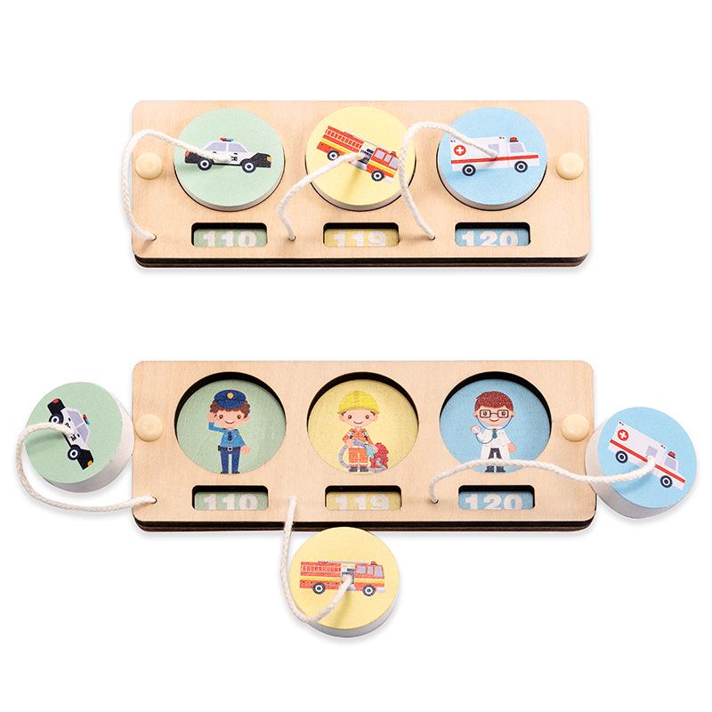 Montessori Cognitive Busy Board - Educational Toys for Toddlers