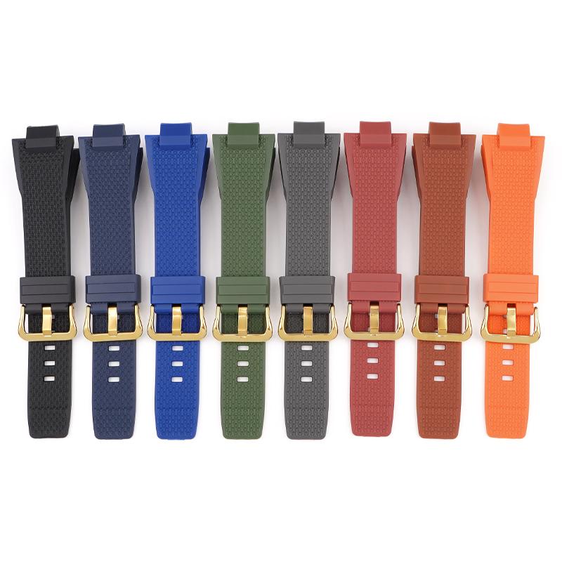 Watch Accessories For Casio G-SHOCK GST-B400 Series Resin Strap Men's Sports Waterproof Rubber Replacement Watchband Bracelet