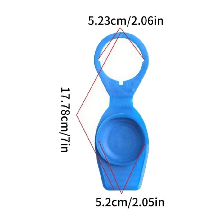2pcs Reservoir Cover Automotive Accessories Easy Installation Windshield Washer Fluid Reservoir Cap Lid for Golf