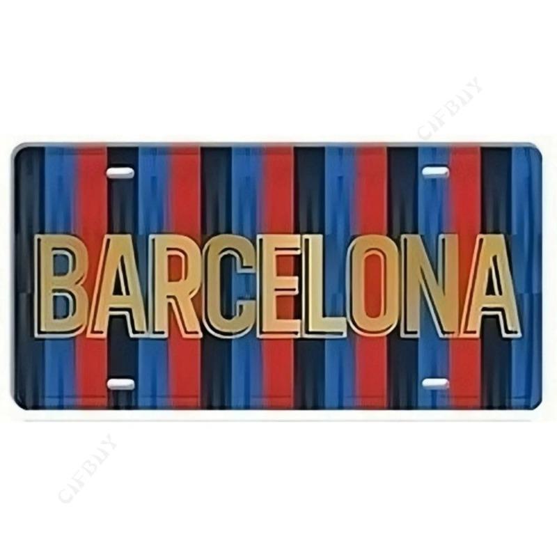 Souvenir Metal License Plate, Custom Auto Sign 15x30cm