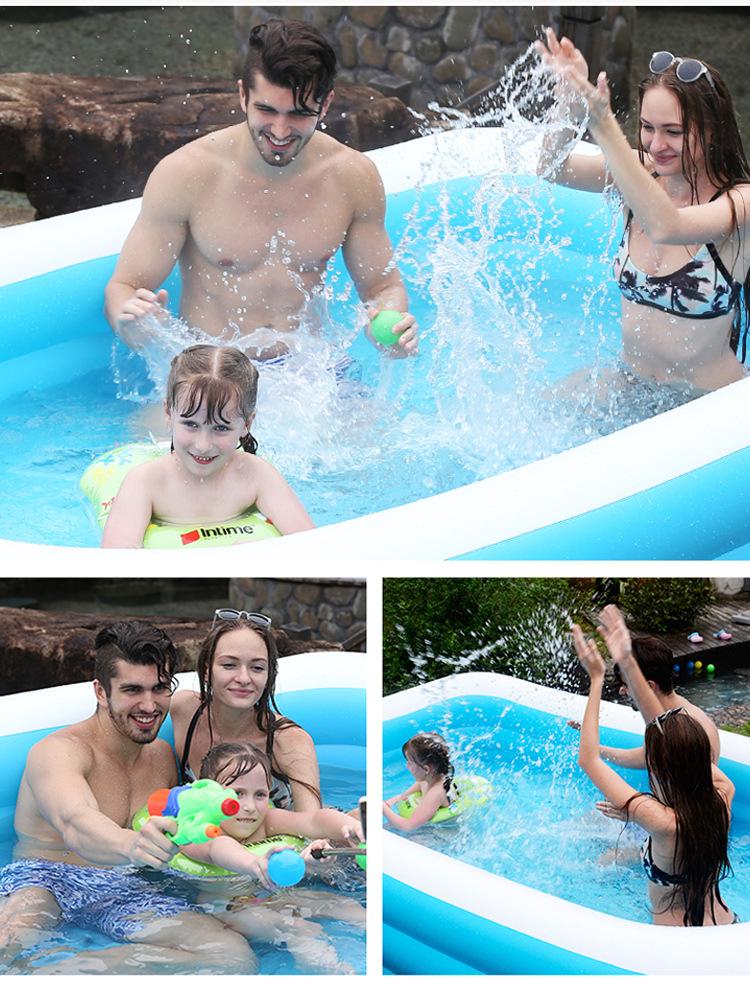 Eco-Friendly PVC Inflatable Children's Outdoor Swimming Pool