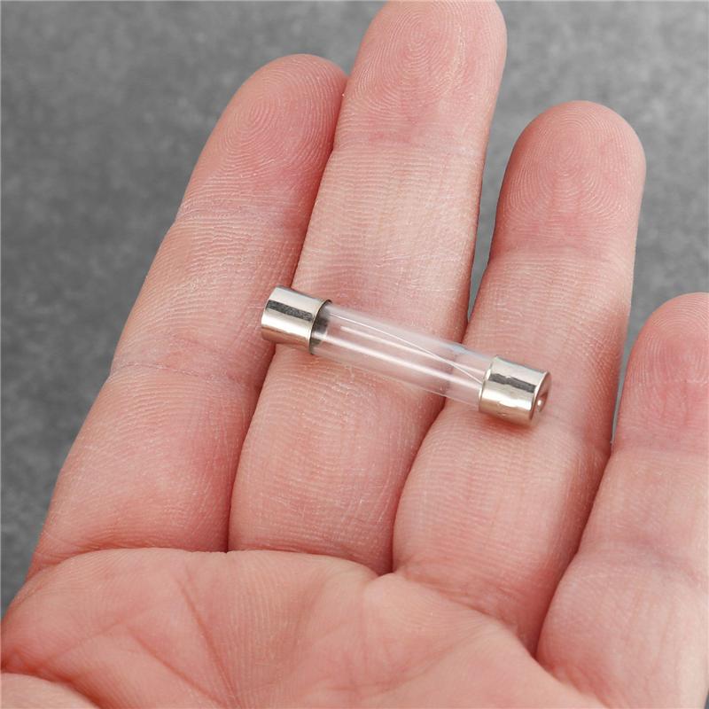 B97A-60Pcs Fast Blow Glass Tube Fuse 8A 8 Amps 250V 6Mm X 30Mm