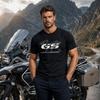 Summer New Hot Sale Motorrad RGS RGS ADV Motorcycle Fan Cotton T Shirt Unisex Street Casual Fashion Trendy Streetwear Top