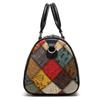 Genuine Leather Women Handbags Ins kroea fashion patchwork handbags colorful Bohemia style women totes ladies hand bag