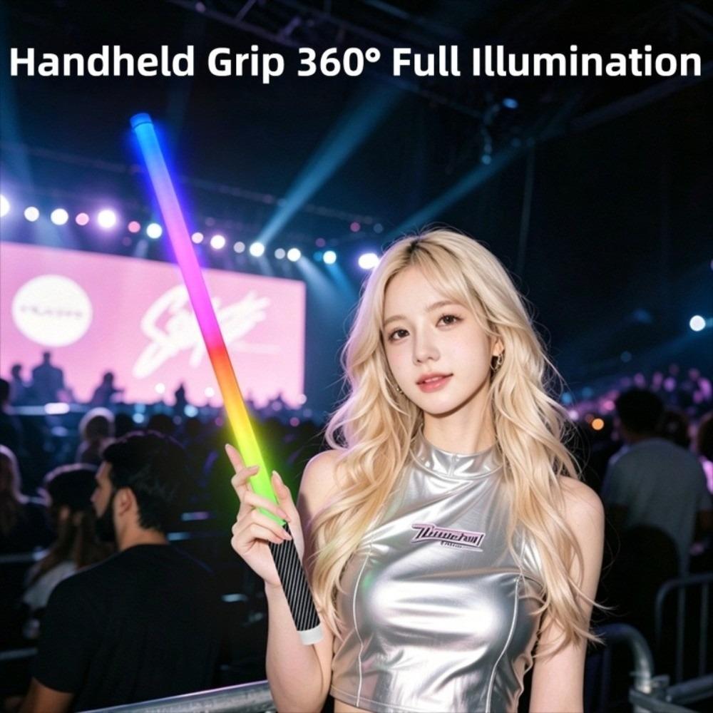 3 Modes LED Flashlight Stick Rechargeable Bendable LED Light Flexible Flashlight Stick  Home