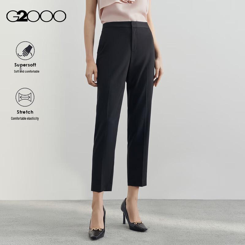 G2000 Women s Jacquard Formal Cigarette Pants 38