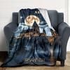 Custom Name "Harry Potter Sorcerer's Stone" blanket for Couch & Bed, Plush Cozy Fuzzy Blanket Super Soft & Warm Blankets for Fall and Winter. 090895