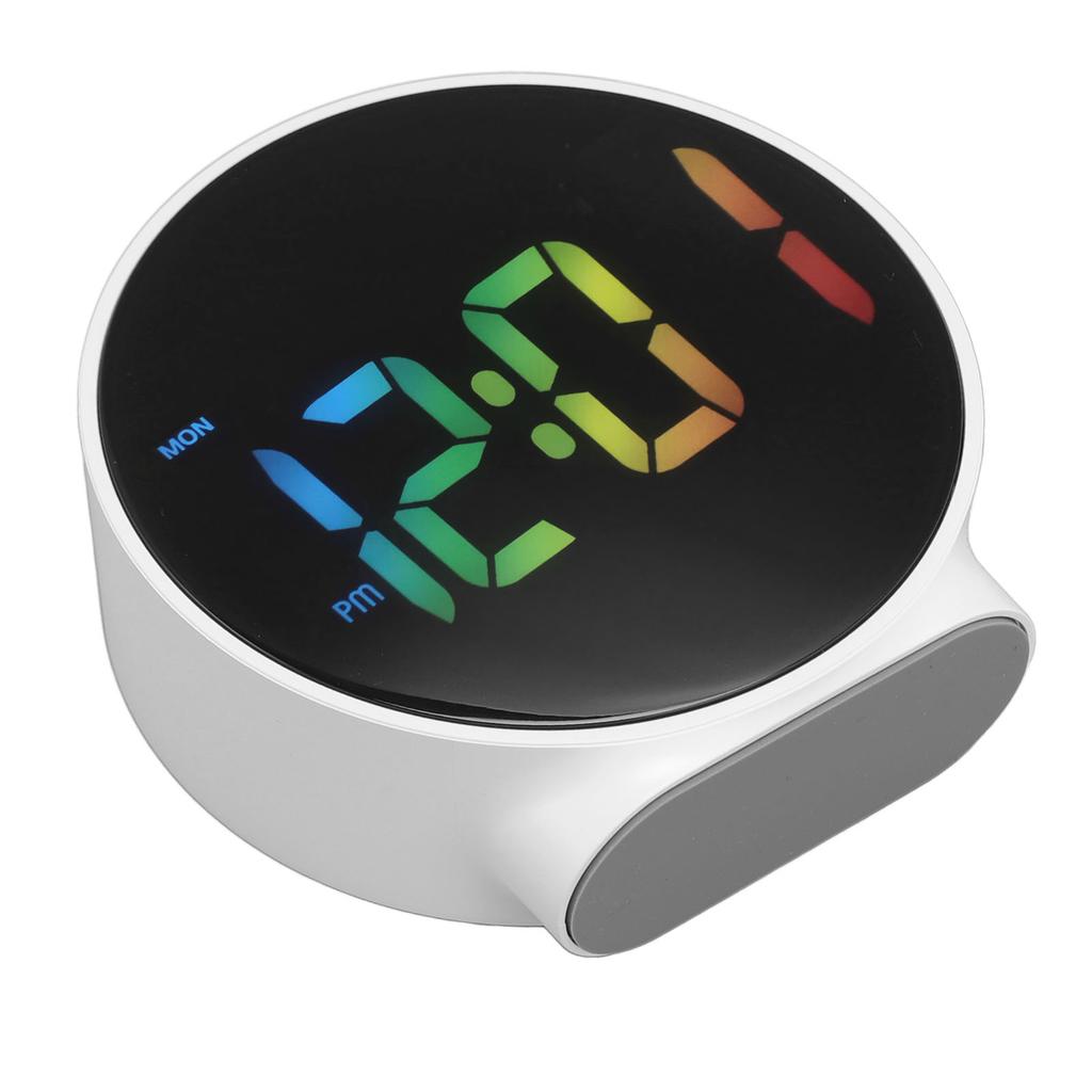 4 Inch LED Alarm Clock Multifunction Innovative 12 24H Time Display 3 Level Brightness Electric Alarm Clock for Home