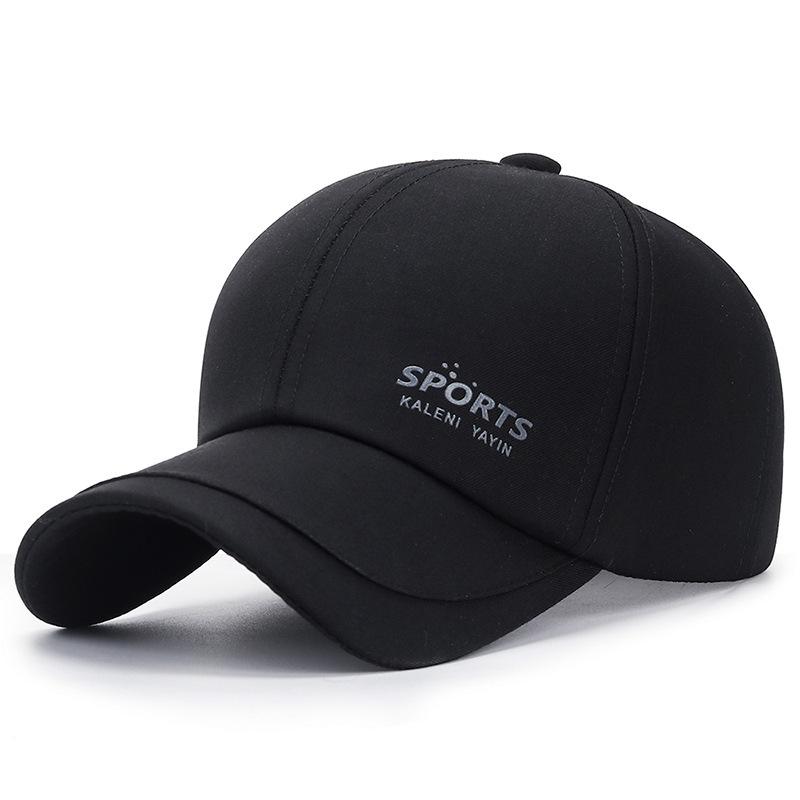 Zhen yue qi apparel fabric baseball cap - men's sun hat for middle-aged and elderly - casual dad hat