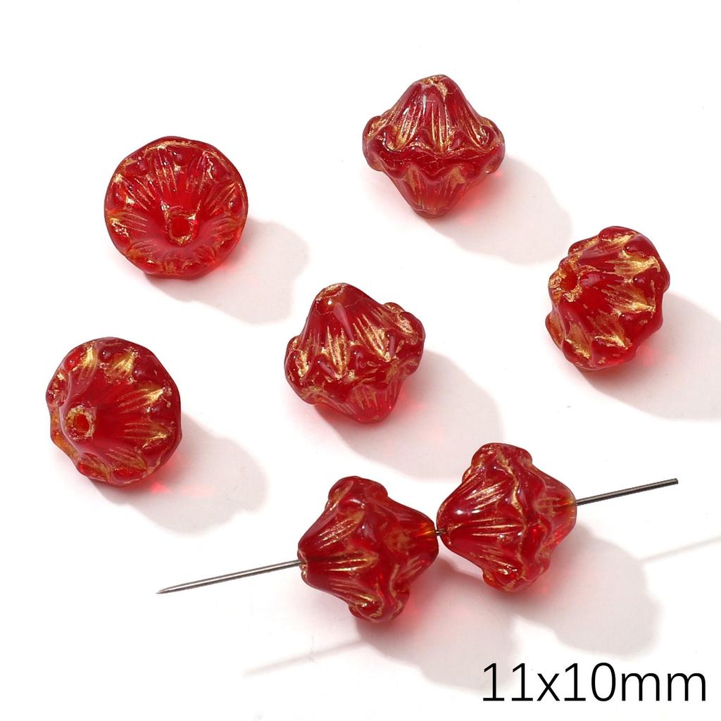 1-20 Buc Margele de Sticlă Cehești Margele Distanțiere Vrac pentru Confecționarea Bijuteriilor DIY Brățară Colier