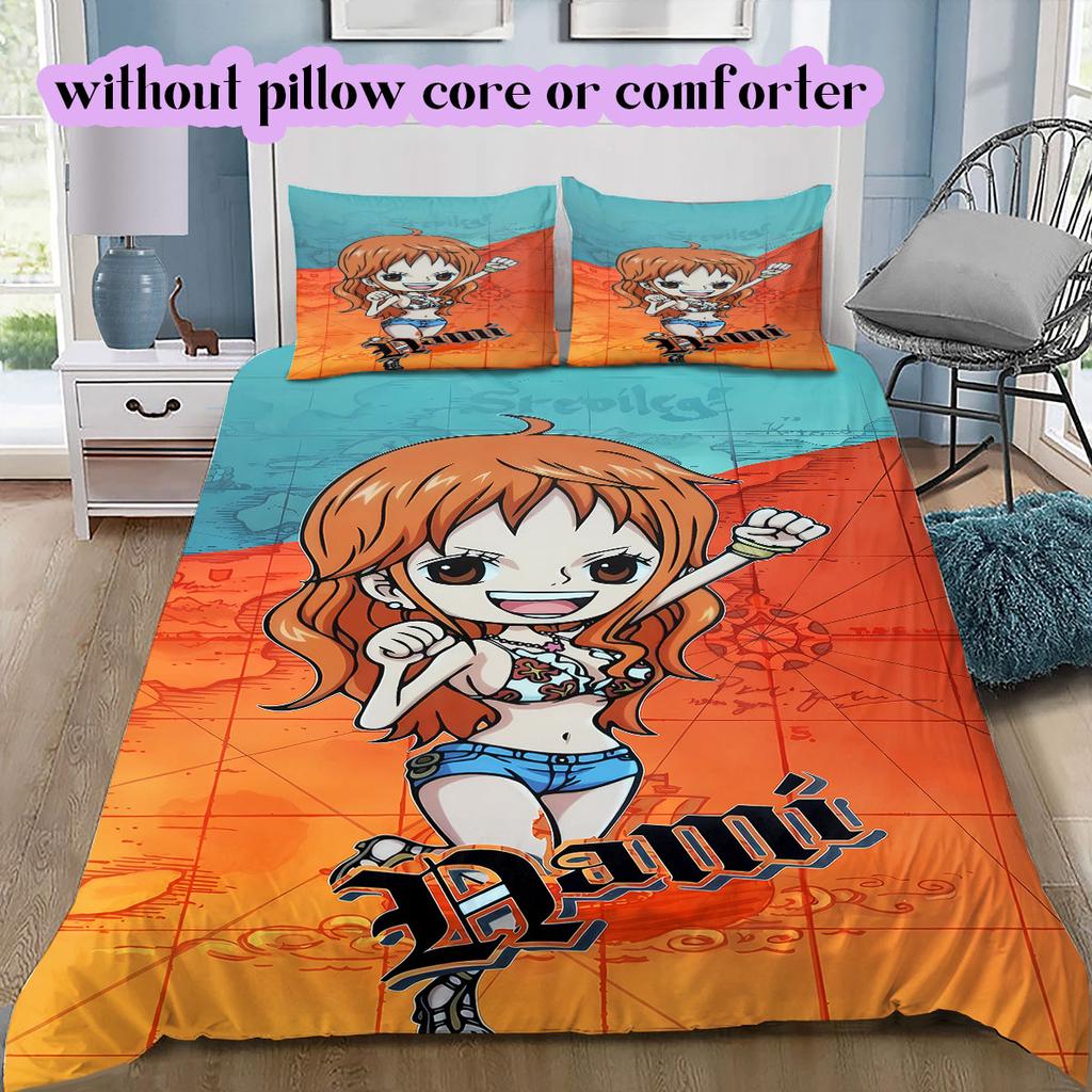 OnePiece cool Character Soft and Comfortable Duvet Cover, Children's Bedding Set Gift, Extra Large Size, Various Sizes Available