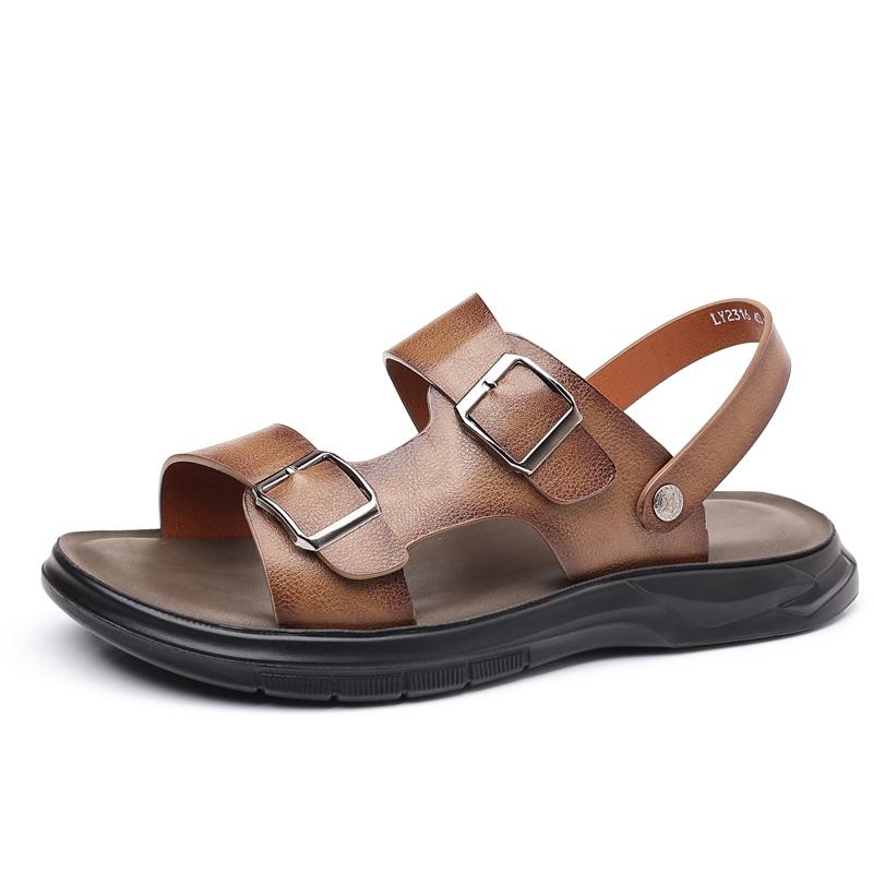 Hot Selling Summer Men's Sandals Beach Shoes Outdoor Leisure Shoes Men's Camping Shoes Breathable Hiking Shoes Massage Soles