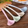 Wheat Straw Spoon Long Handle Porridge Environmentally Friendly Spoon Kitchen Plastic Spoon Thickened Porridge Spoon