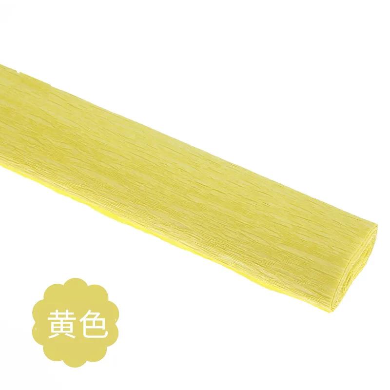 

Colorful Handmade Crepe Paper DIY Material Rose Telescopic Curling Paper for Home Student Party Decoration