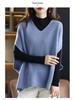 Women's V-Neck Knitted Sleeveless Vest - Autumn/Winter 2025 Loose Cardigan Sweater