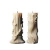 Silicone Mold for Aromatherapy Candles European-Style Cylindrical Minimalist Pillar Design