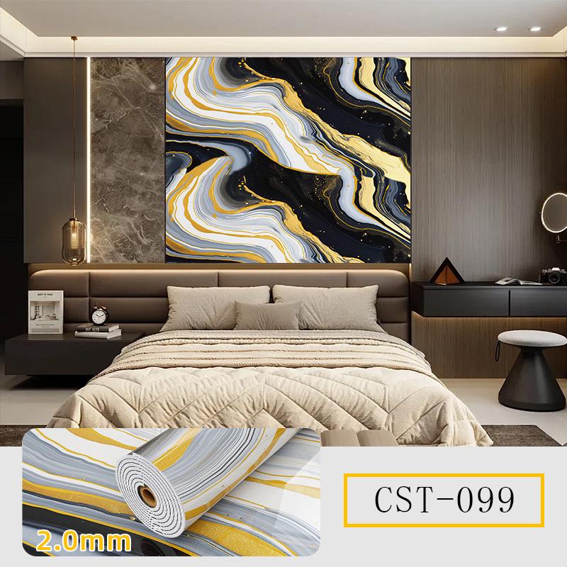 Roll-up Fliesenaufkleber Tapete Selbstklebend Wasserdichte Tapete Verdickter Marmor Verdickte Rolle Dekorative Wandaufkleber