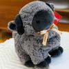 PP Cotton Sheep Plush Toys Fluffy Baby Goat Keychain Standing Goat Plush Doll  Children