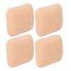 Powder Puff Wet Dry Use Skin Friendly Elastic Washable Sponge Face Puff for Makeup 4pcs