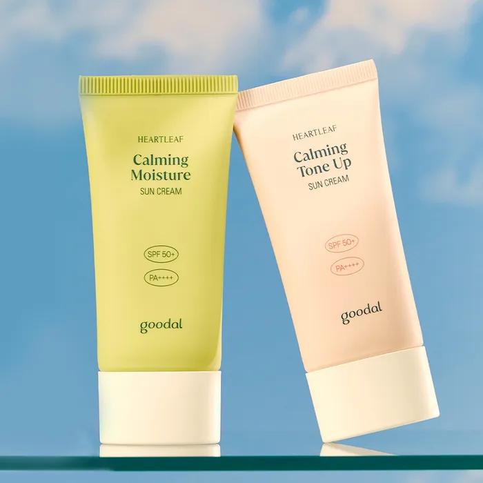 [SET] Goodal Clear Eoseongcho Soothing Moisture Sunscreen + Moisture Tone-up Sunscreen