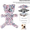 Puppy Boring Rope Toy, Cotton Natural Teeth Cleaning Chew Rope Dog Ball Knot Training Toy Puppy Toy (Bear)