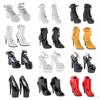 1 Paar 1/6 Hohe Stiefel Sandalen Schuhe 12
