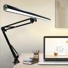 LED Beauty Lamp with Clamp Clip On Desk Lighting Swing Arm   Brightness Salon Lamp for Makeup Tattoo Eyebrow Reading