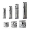 Acrylic Crystal Cream Jars 15/30/50g & Pump Bottles 30/50/100ml, Refillable Cosmetic Containers for Lotion Serum Face Cream