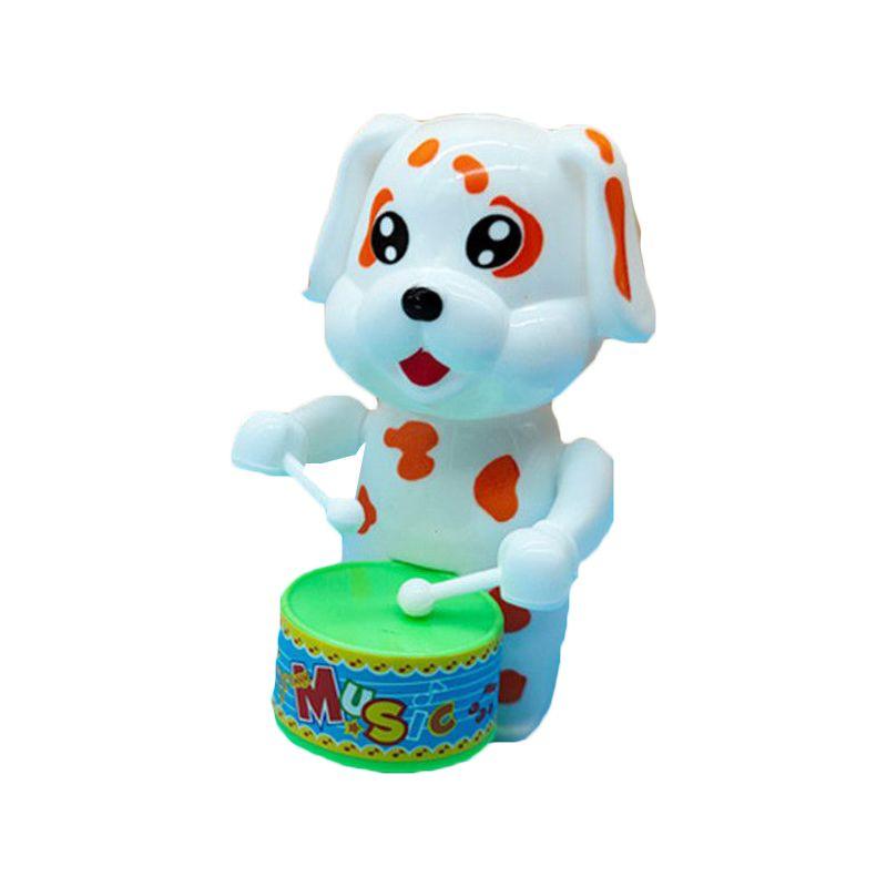 Adorable Children's Plastic Bouncing Clockwork Toy Frog Chick Small Animal For Play
