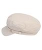 Yunibeosyeolkemiseuteuli Linen Logo Ivory Marine Cap