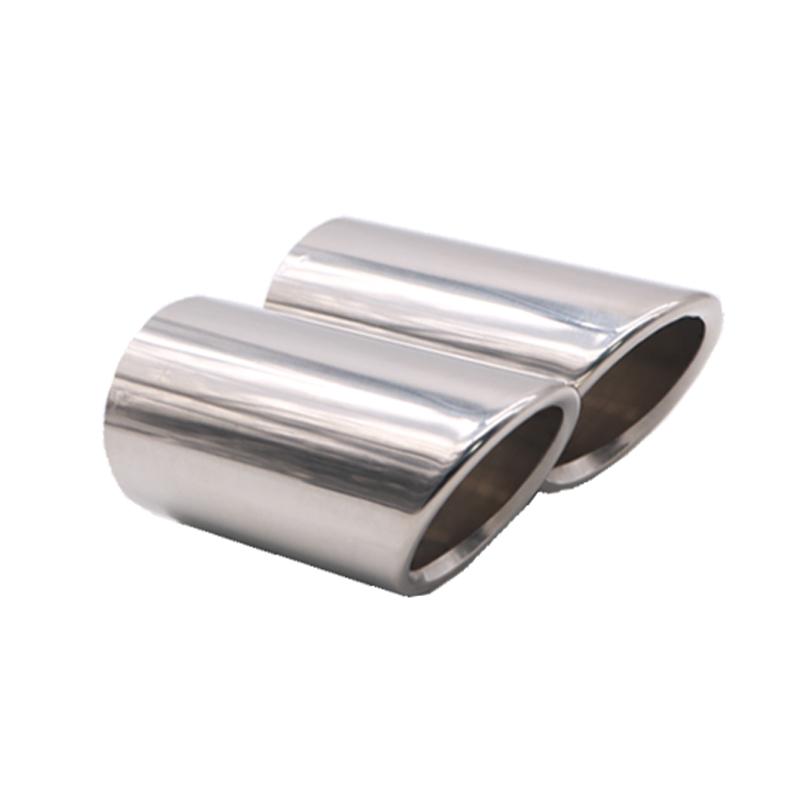 1 Pair Car Rear Exhaust Tail Pipe Muffler Throat 3 Colors For BMW E90 E92 325i 328i 2006 - 2010 F10 F11 F18 520i 523i 525i 528i