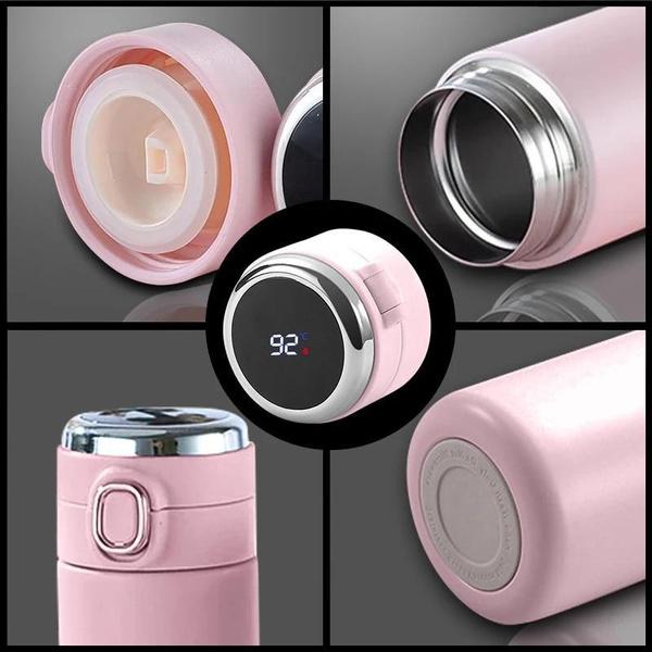 420ml Stainless Steel Temperature Display Thermal Mug Smart Thermos Bottle