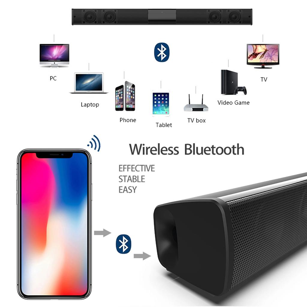 3DHome Theater Sound System Bluetooth Speaker Computer Speakers For TV Soundbar Box Subwoofer Radio Music Center Boom Box Column
