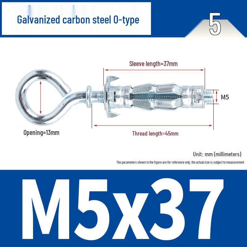 Plastic Petal Nut Expansion Screw for Hollow Sheet Metal - Fixed Lantern Rivet Expansion Bolt