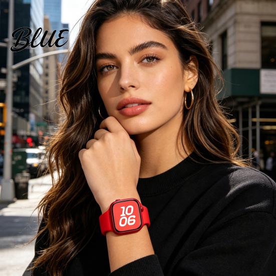 Universal Style Watch Band Silicone Waterproof Sweat-Proof Replacement Soft Solid