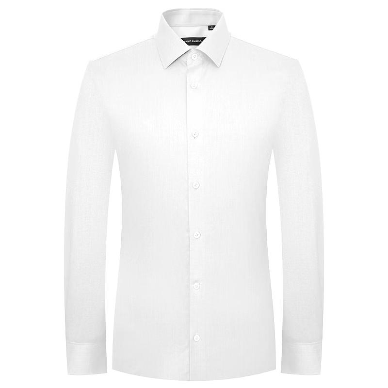 Baoxiniao Men s Business Non-Iron Pure Cotton Long Sleeve Shirt 42