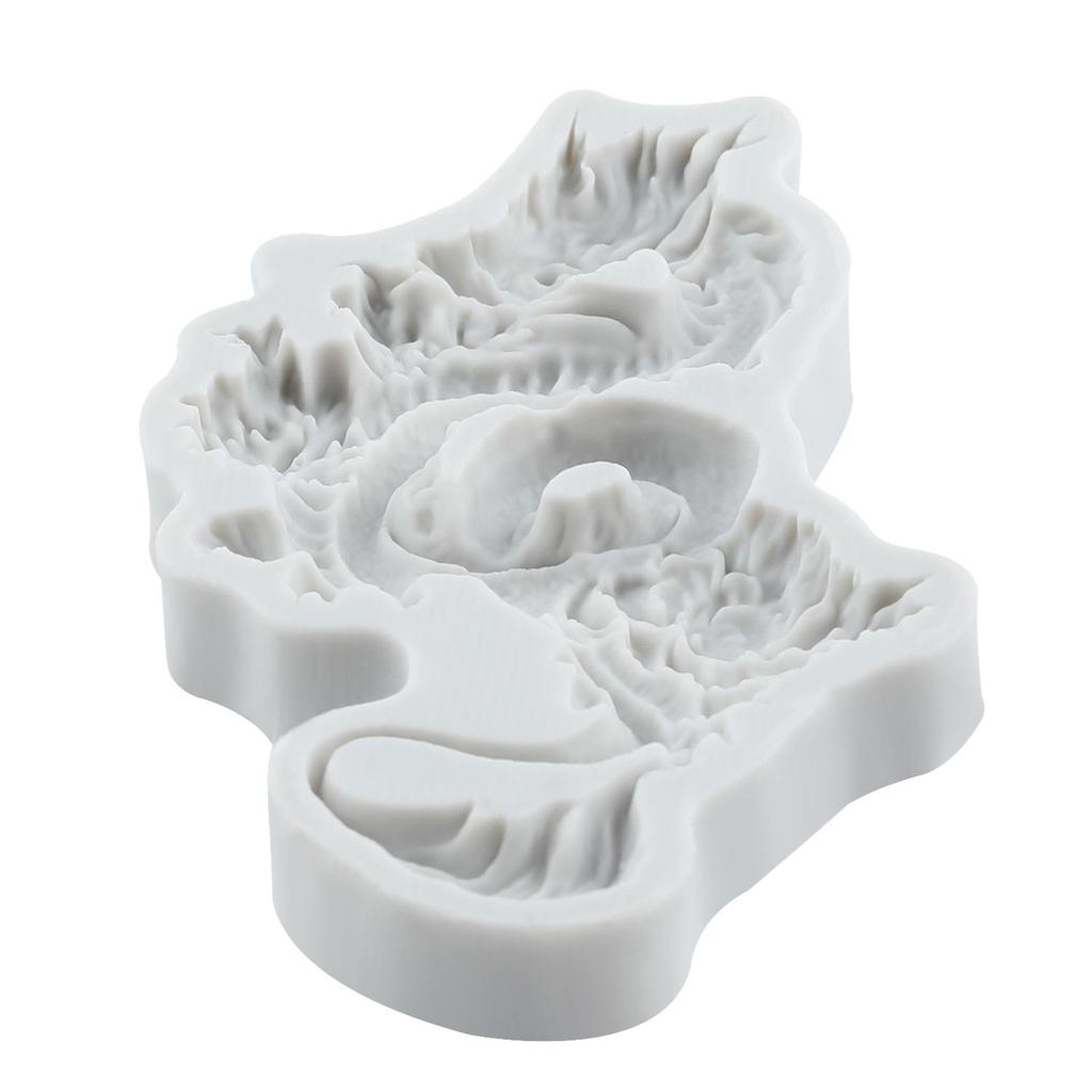 Dragon Silicone Molds Chinese Zodiac Dragon Fondant Mold Cake Decorating Tools Cupcake Topper Candy Chocolate Gumpaste Mold